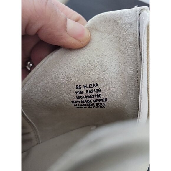 NEW Sun + Stone Womens Elizaap Ecru Ankle Booties Size 10M - Picture 8 of 10